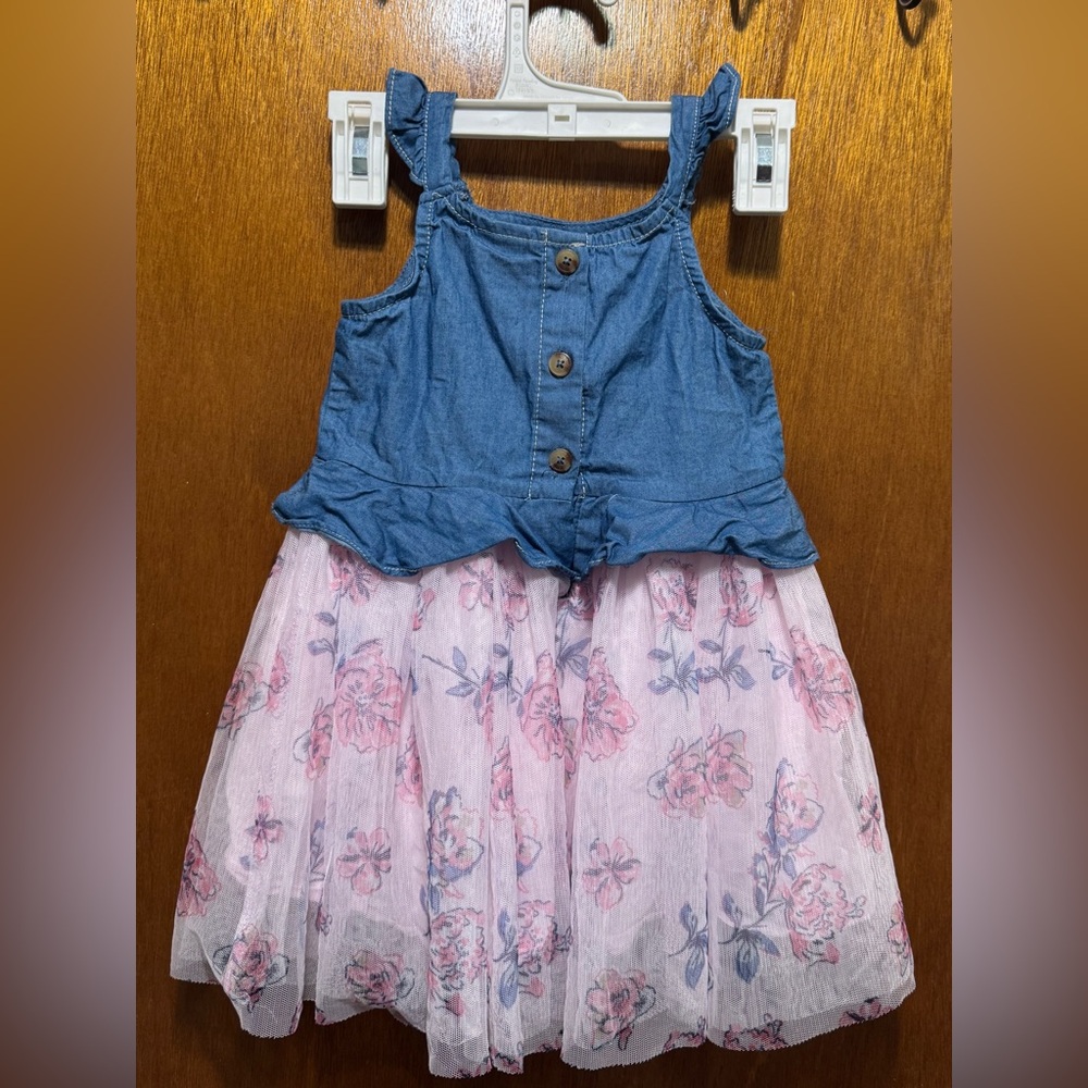 Calvin Klein Jeans Pink Tulle Dress for baby Size 3T
